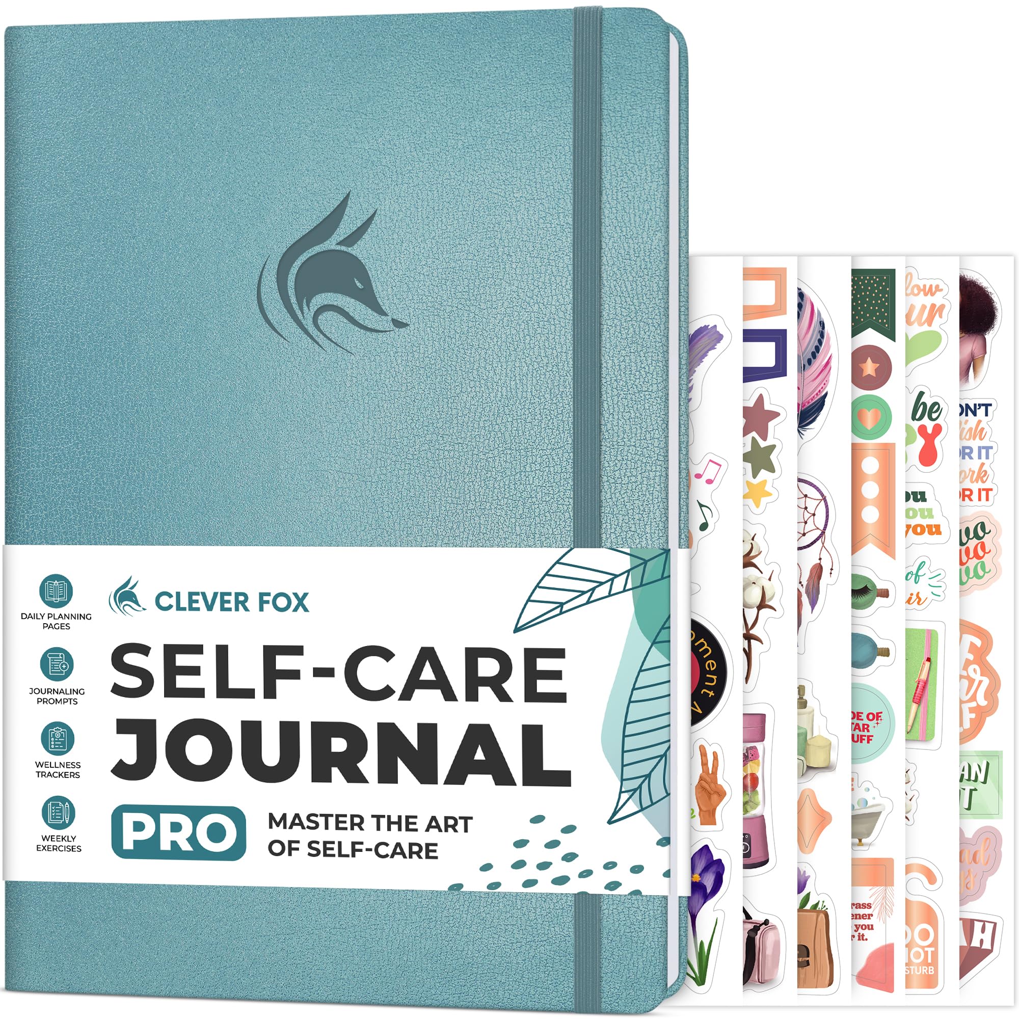 Mood journal and wellness notebook for daily emotional tracking